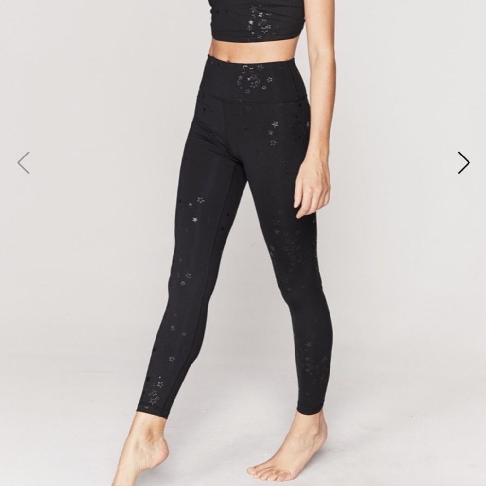 🖤 Spiritual Gangster Starry High Waist Legging